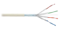 Кабель NIKOLAN F/FTP, 4 пары, Кат.6, 23 AWG, внутренний, PVC, 305м 