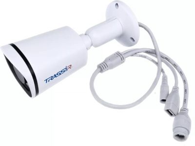 Видеокамера IP Trassir TR-D2121IR3 3.6-3.6мм цветная корп.:белый 
