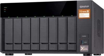 Сетевое хранилище NAS Qnap Original TS-832X-2G 8-bay 